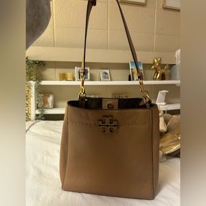 Tory Burch Tan shoulder purse